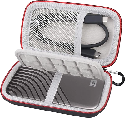 $19.88 • Buy Hard Carrying Case For WD My Passport SSD External Portable Drive 500GB 1TB 2TB 