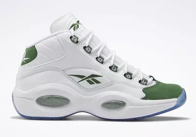 Reebok Question Mid “MICHIGAN STATE” Men’s 7.5 Green Toe Basketball Shoes ID6690 • $99.99