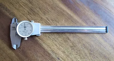 TESA 6  Dial Caliper 05.20002 Swiss Made Switzerland Smooth Movement Stainless • $24.99