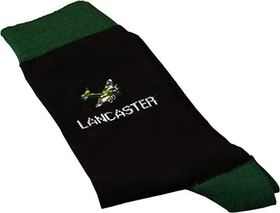 Lancaster Bomber Socks | Military Heritage Mens Socks | WWII RAF Gift | UK 7-12 • £9.95