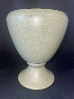 McCoy Floraline Green Pedestal Vase Urn 433 Pottery 7.25” Vintage USA • $25