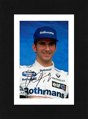 8X6 Mount DAMON HILL Signed PHOTO Print Ready To Frame WILLIAMS Formula One • £7.49