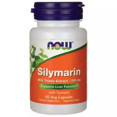 NOW Foods Silymarin 60 Veg Caps • $7.91