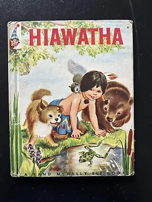 Hiawatha Rand McNally Children’s Book Native American Indian Vintage 1961 • $6