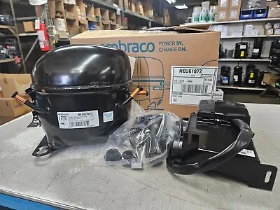 Embraco Neu6187z 1/3hp 115v 1ph 60hz R-one Thirty Four A Ref. Compressor • $229