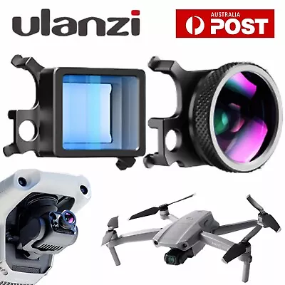 $53.35 • Buy Ulanzi Drone Camera Filter Anamorphic Lens Ultra-wide Lens For DJI Mavic Air 2