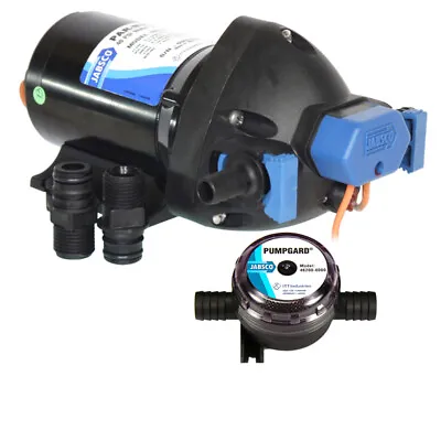 Jabsco Par-Max Shower Drain/General Purpose Pump 3.5GPM-25psi-12VDC - W/Strainer • $181.66