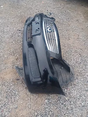 2007-2009 Infiniti G35 G37 Sedan  Front Bumper Black Complete Oem • $900