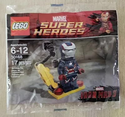 LEGO Iron Patriot Minifigure - MARVEL Superheroes Polybag 30168 ***NEW*** • $99.99