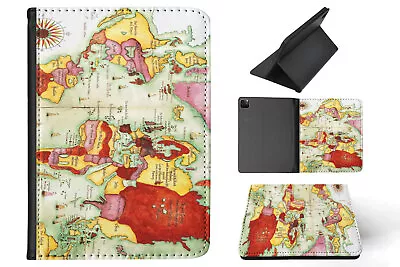 Case Cover For Apple Ipad|old World Map Sketch Art #1 • £27.86