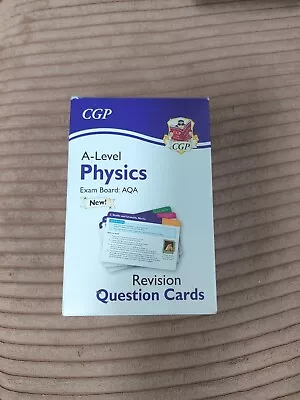 CGP A-Level Physics OCR A Revision Question Cards 2024 2025 Exams A Levels New • £17