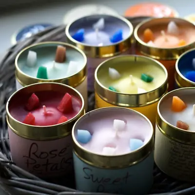 £10.50 • Buy Brand New Lily Flame Tin Candle-Free P&P-Many Fragrances Gift Birthday Christmas