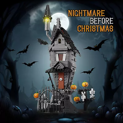 Jack Skellington's House Building Blocks Nightmare Night Before Christmas Series • £30.69