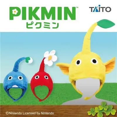 Pikmin Cosplay Hat 3 Types Set Taito Prize Japan Red Yellow Blue Nintendo • $83