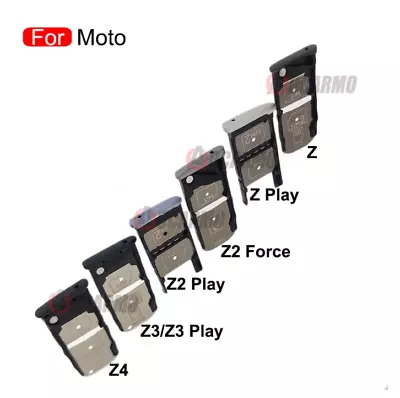 SIM Card Sim Tray Slot Holder Socket For Motorola Moto Z Z2 Z3 Play Z4 Z2 Force • $4.68