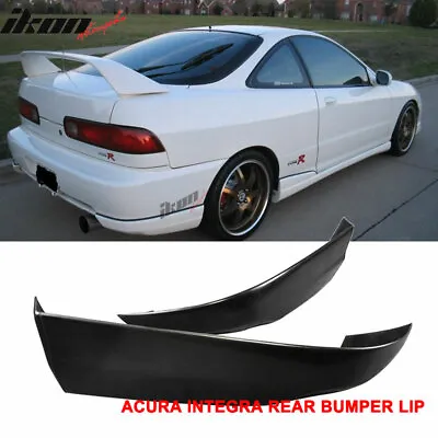 Fits 94-97 Acura Integra Type R Rear Bumper Lip Side Aprons Corner Valance Cap • $79.99