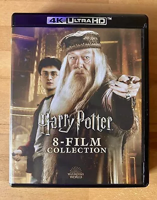 £35 • Buy HARRY POTTER 1-8 DUMBLEDORE ART EDITION (4K Ultra HD)   8 Discs.