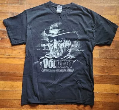 Volbeat Outlaw Gentlemen & Shady Ladies North America 2014 Tour T-Shirt; Size M • $13.11