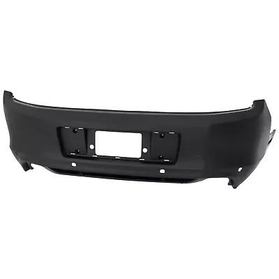 Bumper Cover For 2013-2014 Ford Mustang Base GT With Sensor Holes Rear Primed • $249