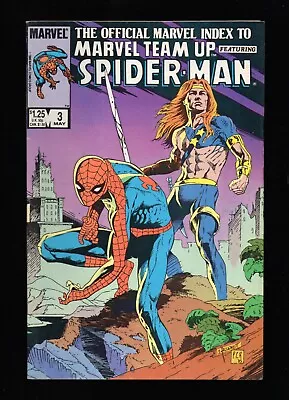 Official Marvel Index To Marvel Team-Up #3 (1986) Marvel Comics Spider-Man • $3.99