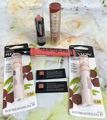 Lipstick Lot Revlon Covergirl Joah Mary Kay Melting Pout Wet N Wild Pink Frost • $9.24