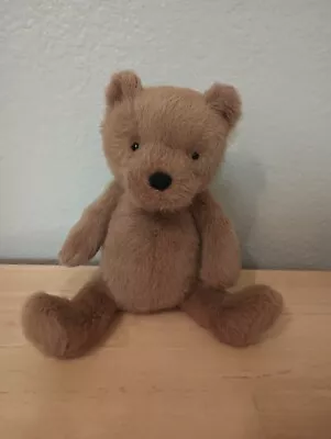 Vintage Brown Teddy Bear Plush Stuffed Animal Toy 12  Floppy Mr Bean Style (B50) • $22