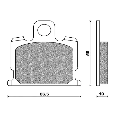 Newfren Front Brake Pad For Yamaha RD250 LC 1981 1982 | RD350 LC 1980 1981 1982 • $65.85