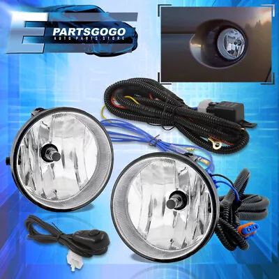 For 05-11 Tacoma Tundra Sequoia Chrome Driving Fog Lights Lamps + Wiring Switch • $21.99
