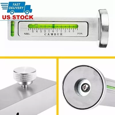 Adjustable Magnetic Gauge Tool Camber Castor Strut Wheel Alignment Truck Car • $8.89