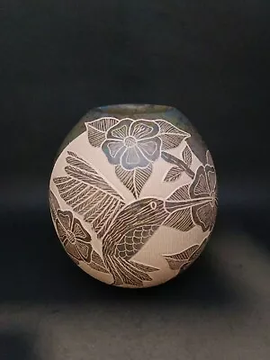 Mata Ortiz  Pottery Handmade Pottery Design By Lupe Soto  • $45