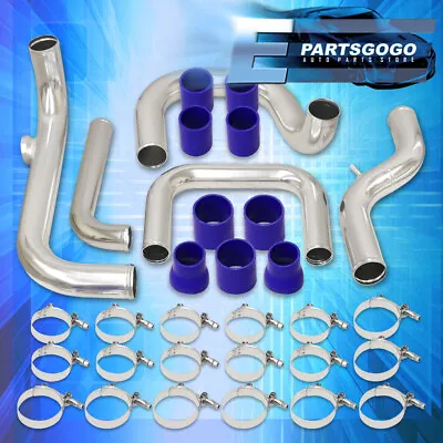 For 88-00 Honda Civic Turbo Intercooler Piping Kit + SQV SSQV BOV Adapter Clamps • $83.99