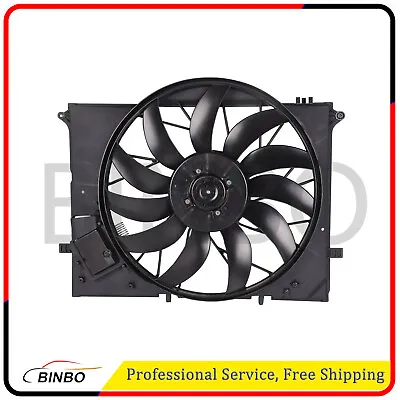 Brushless Motor Cooling Fan For Mercedes-Benz C215 W220 S500 S600 A2205000293 • $494.99