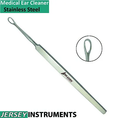 Beaden® Medical Ear Care Cleaners Loops Ear Wax Removal Steel Earpick Curettes • $5.99