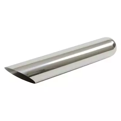 Chrome  Tip   3  In  4  Out  Angle Cut   Non-rolled    18  Long • $30