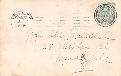 Family History - Genealogy Postcard - Rosenthal - Maida Vale Portsdown Road • £3.99