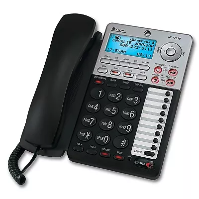 AT&T ML17939 Two-Line Speakerphone With Caller ID And Digital Answering System • $60