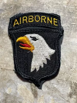 1950s/1960s/Vietnam? US ARMY PATCH-101st AIRBORNE DIVISION-ORIGINAL UNIFORM CUT! • $3.80