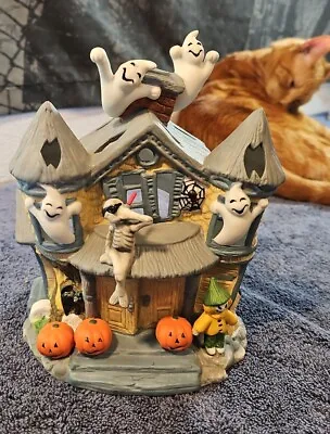 Partylite Halloween Haunted Tealight House P7311- Open Box • $32.02