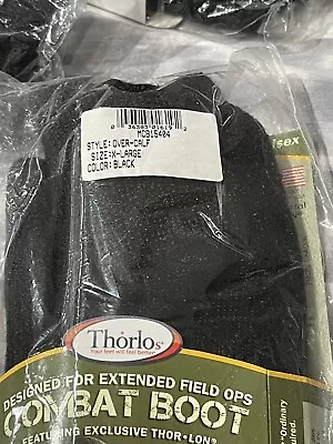 £6 • Buy Thorlos Military Black Combat Socks