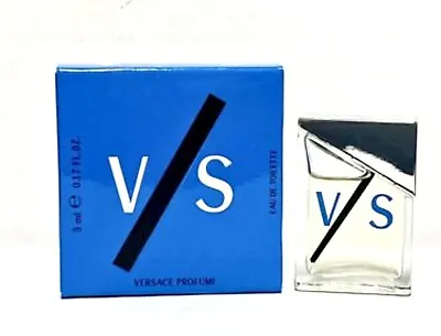 V/S Versus Versace For Men 5 Ml/0.17 Oz Eau De Toilette Mini • $13.45