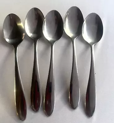 Heritage Mint Ltd. REFLECTIONS 18/10 Stainless TEASPOONS Set 5 • $22.48