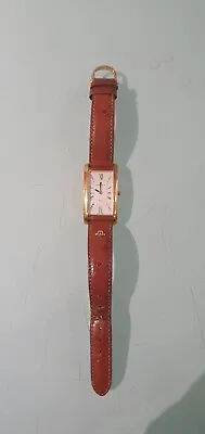 Vintage Maurice Lacroix Woman's Watch Quartz Steel Fiaba Original Leather Strap. • £94.95