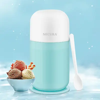 Secura Ice Cream Maker Mini Electric Ice Cream Machine For Quick Homemade Gel... • $38.90