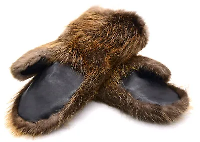 Winter Men Fur Mittens  Real Beaver Fur ( L) • $209