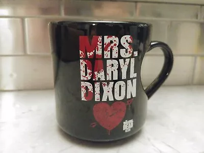 The Walking Dead Coffee Mug Cup Mrs. Daryl Dixon Zombie Blood Ex Cond Free Ship • $11.39