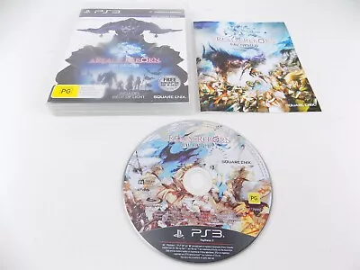 Mint Disc Playstation 3 Ps3 Final Fantasy XIV A Realm Reborn Free Postage • $11.34