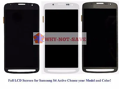 Full LCD Digitizer Glass Screen Display Replacement For Samsung Galaxy S4 Active • $230.99