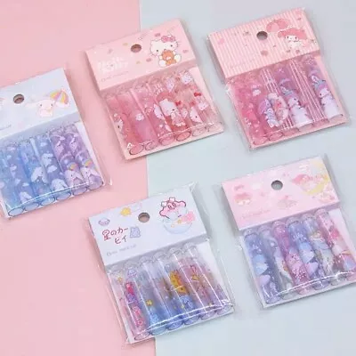 Kawaii Pencil Caps. Pack Of 6. Japanese Anime. Stationery Gifts • £2.50