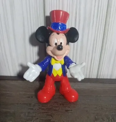 Disney Mickey Mouse Red Top Hat Epcot Center Toy Play Action Figure  • $4.99