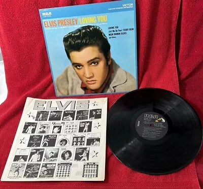 Elvis Presley Loving You RCA LSP-1515 (e) Stereo Version Original Inner Sleeve • $15